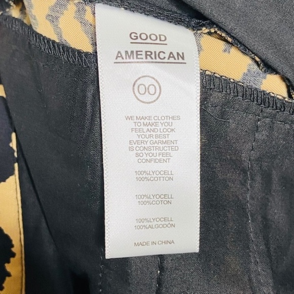 NWOT GOOD AMERICAN Summer Boss Zebra Print Shorts - Picture 9 of 9